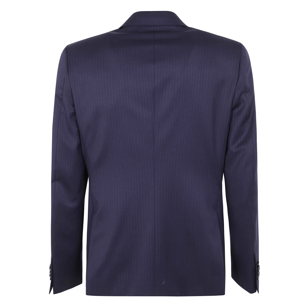 Ermenegildo Zegna Klassiek Wollen Pak Blue Heren