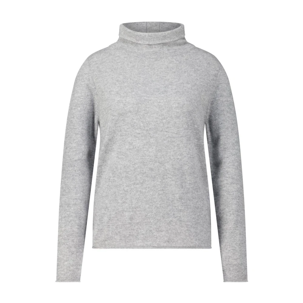 Allude Kashmir Turtleneck Tröja Gray, Dam