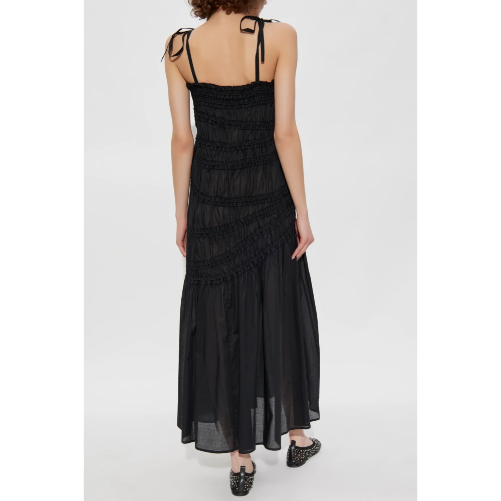 TORY BURCH Jurk met bandjes Black Dames