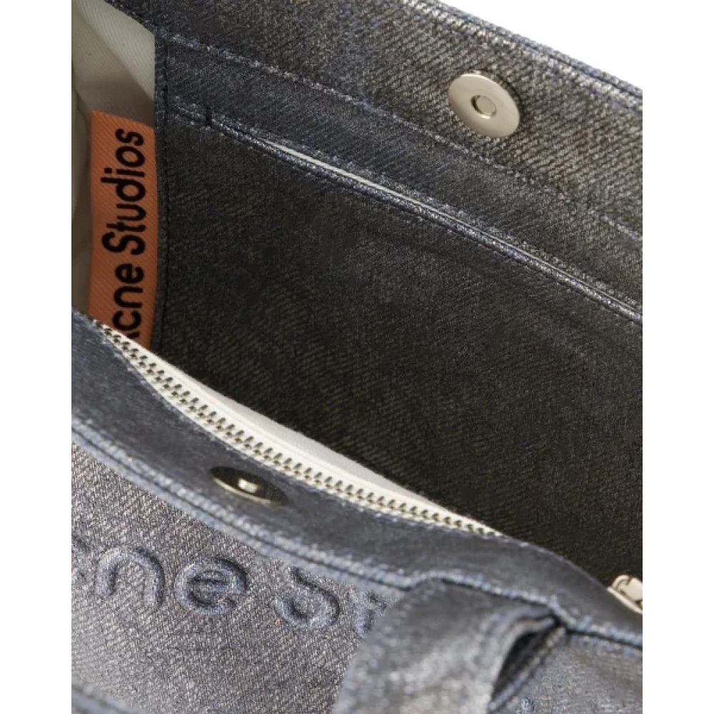 Acne Studios Leather handbags Gray Dames