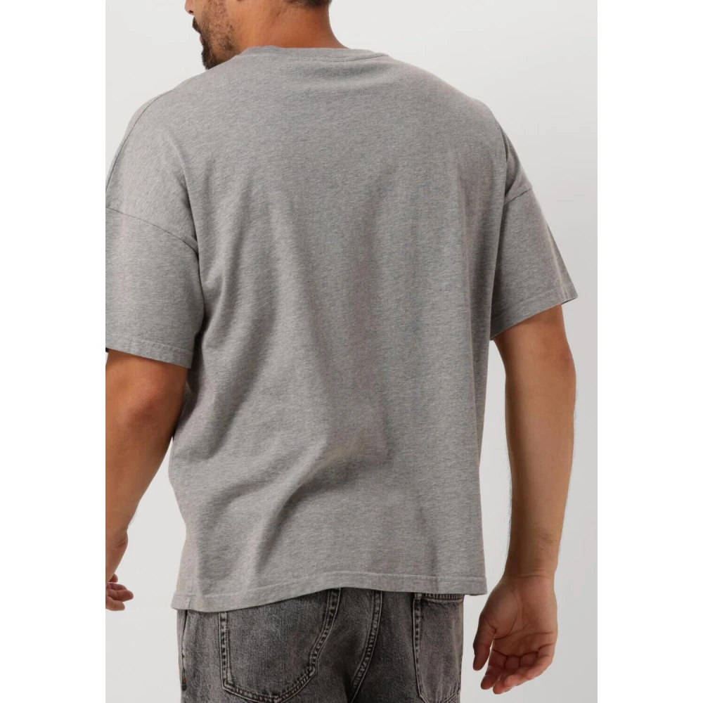 American vintage Heren Polo T-shirts Fizvalley Gray Heren
