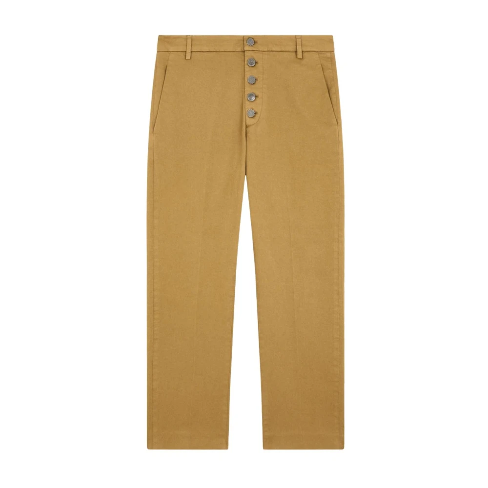 Dondup Donna Beige Pantaloni, W28, New,