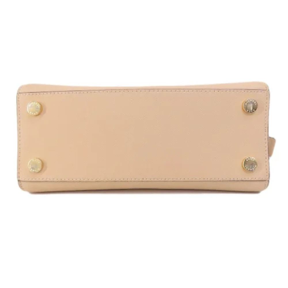 Michael Kors Pre-owned Leather handbags Beige Dames