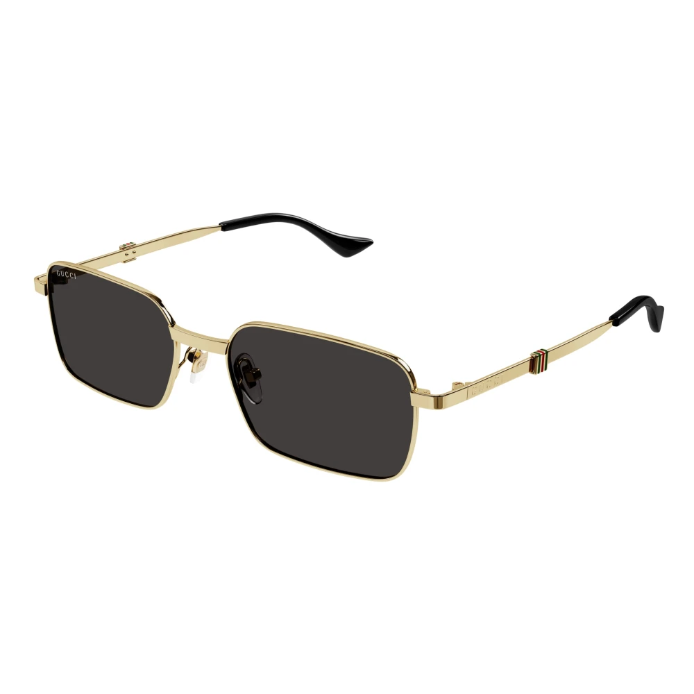 Gucci Men's Black Sunglasses, 56 Mm, Rectangular Sunglasses