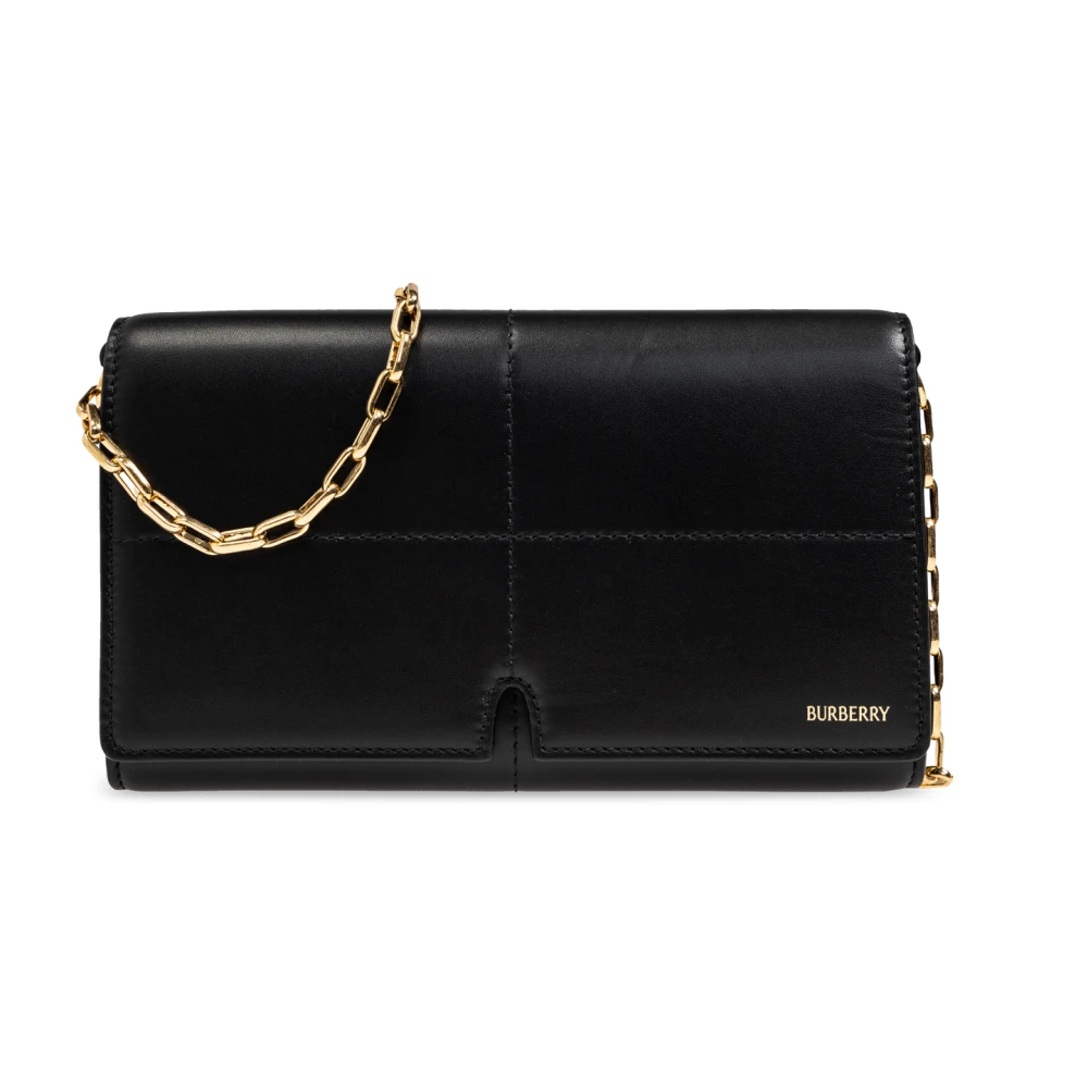 Burberry Kettingportemonnee Black Dames