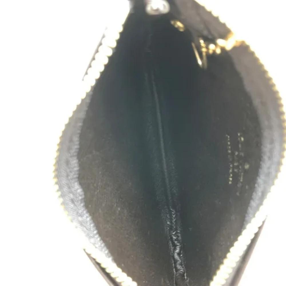 Louis Vuitton Vintage Pre-owned Canvas pouches Black Dames