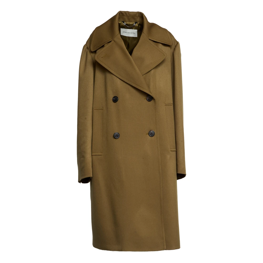 Dries Van Noten Women's Brown Raquel 2248 Coat