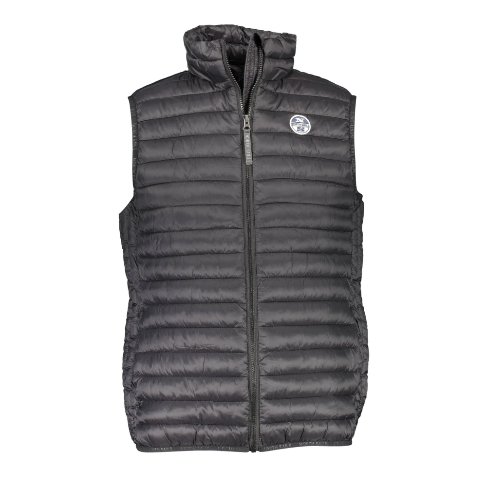 North Sails Black Waistcoats, Male, Xl, Vests