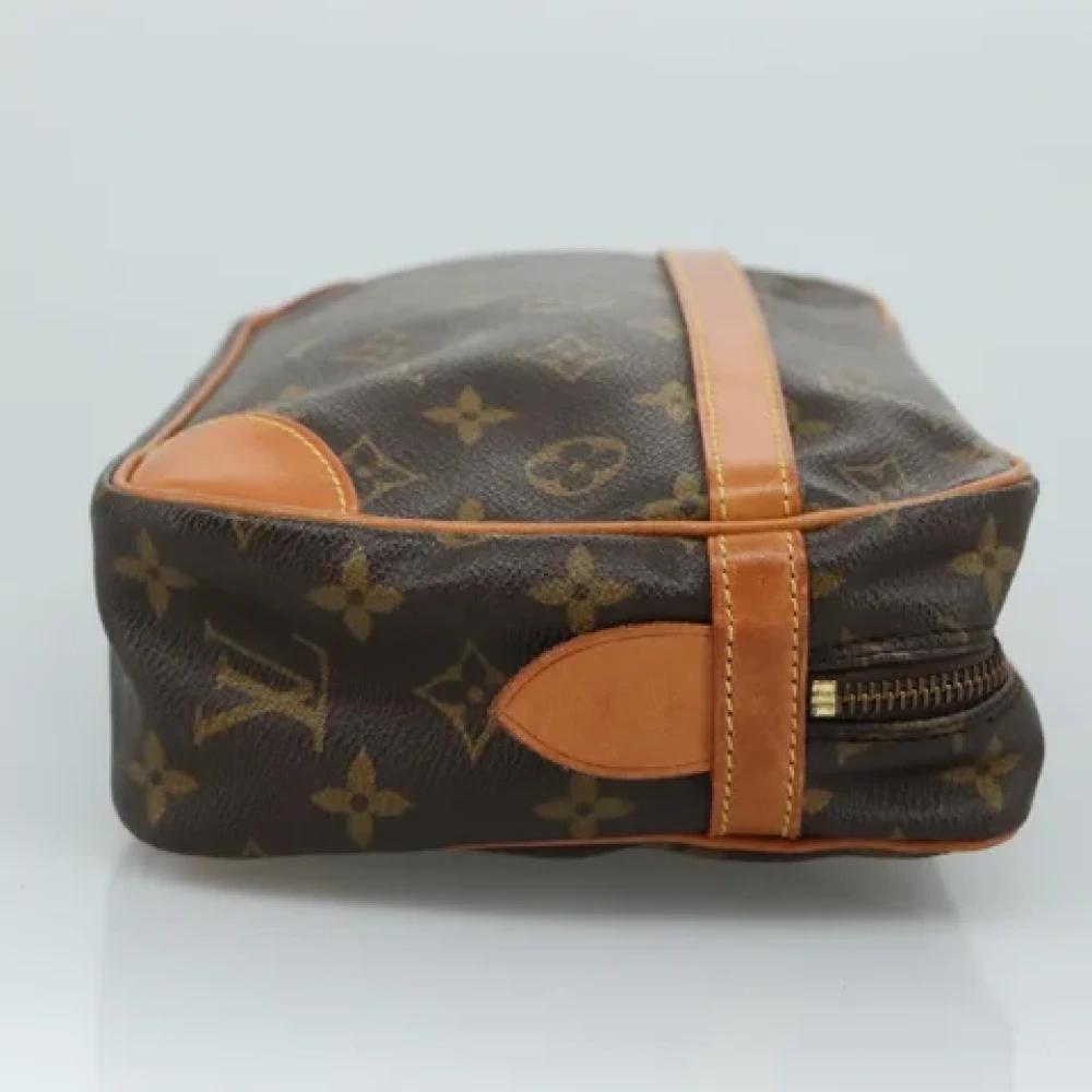 Louis Vuitton Vintage Pre-owned Canvas clutches Brown Dames