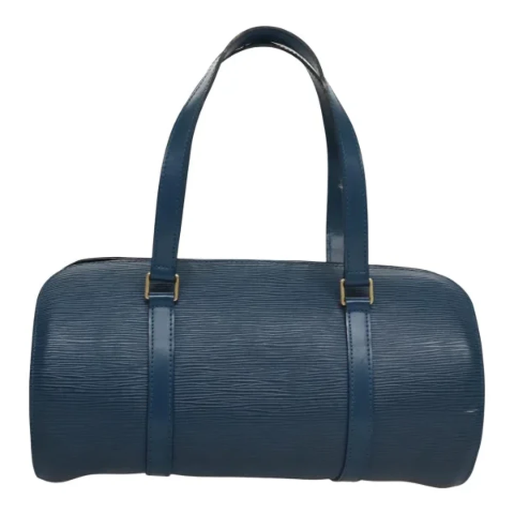 Louis Vuitton Vintage Pre-owned Leather handbags Blue Dames