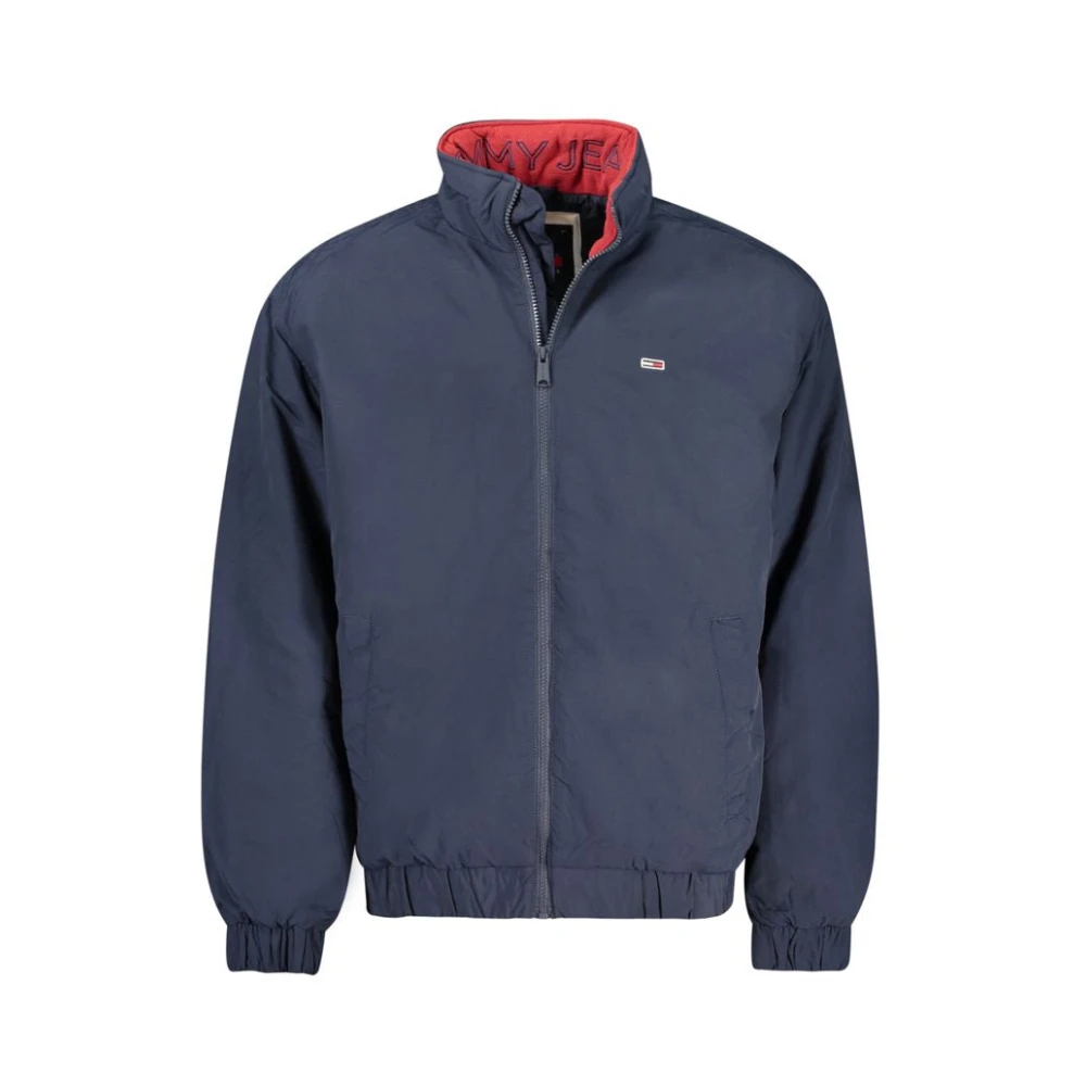 Tommy Hilfiger Blauwe Polyester Herenjas Blue Heren