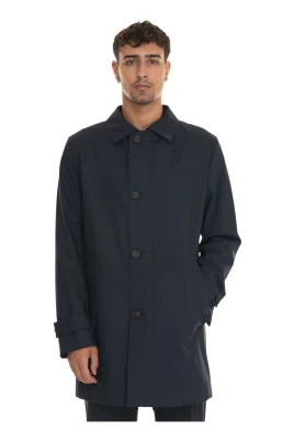 Vattenavvisande trenchcoat med dragkedja