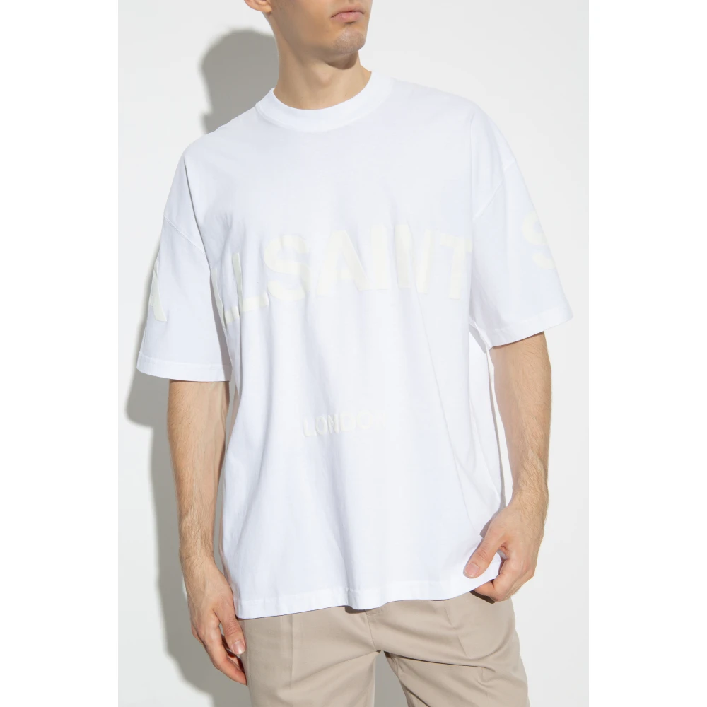 AllSaints Biggy T-shirt White Heren