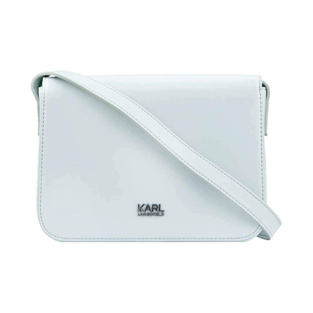 Karl Lagerfeld Dames Schoudertas Magnetische Knoop Blue Dames