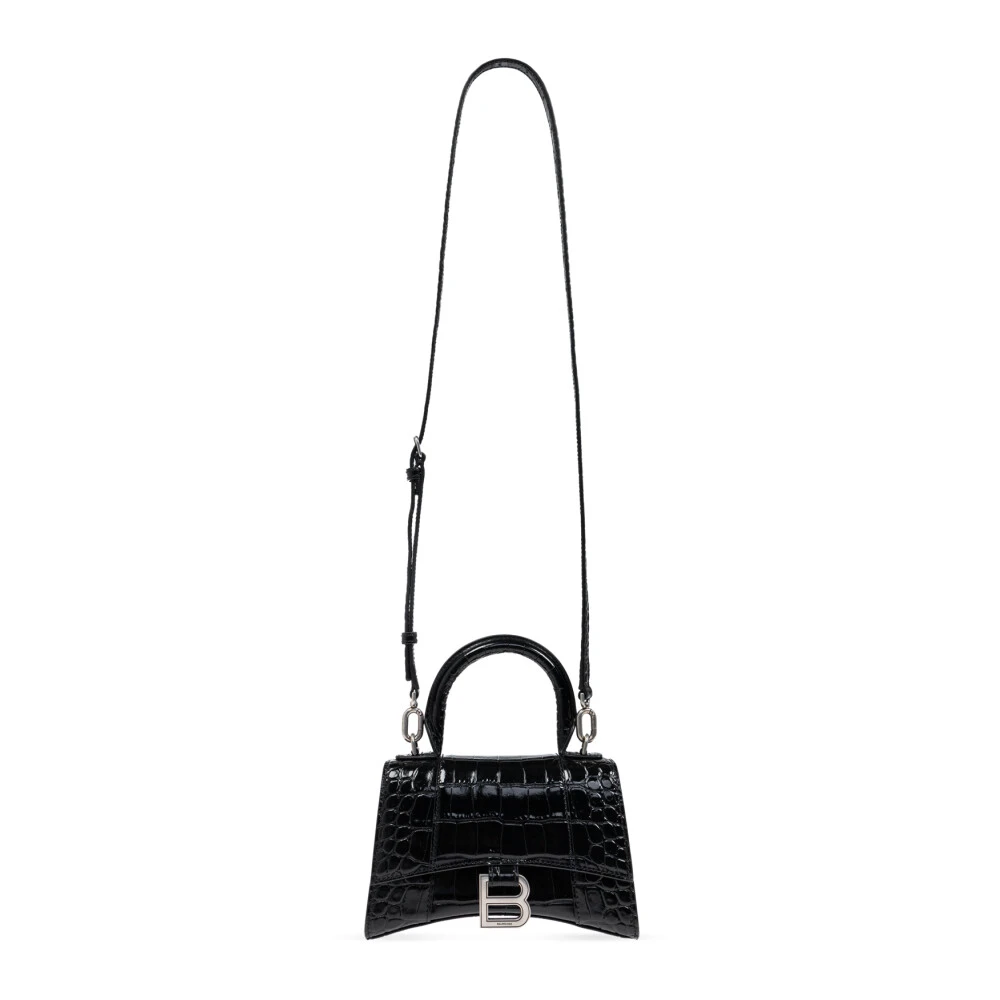 Balenciaga Zandloper XS Handtas Black Dames