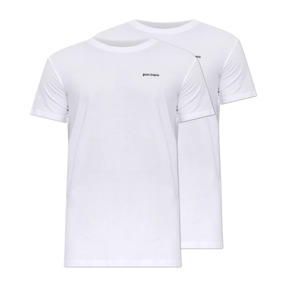 Palm Angels Uomo Bianco Top, M, New,