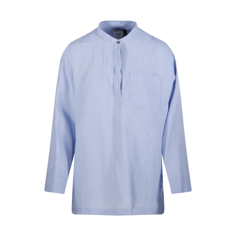 Max Mara Women's Blue Blouses, 2XS, Cantico Shirt