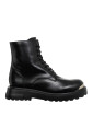 bottines-unies-a-lacets-avec-fermeture-eclair