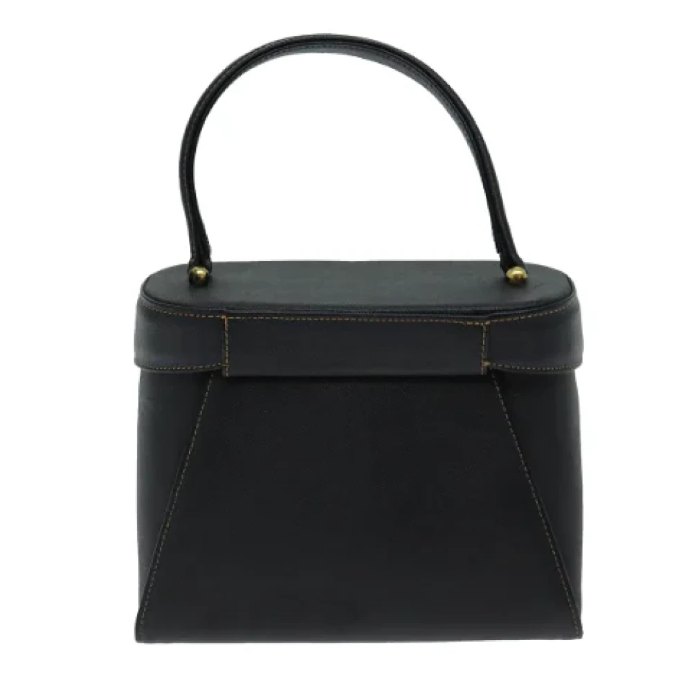 Valentino Vintage Pre-owned Leather handbags Black Dames