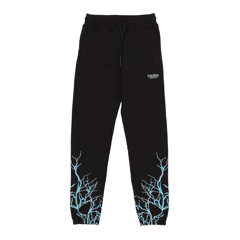 Phobia Archive Uomo Nero Pantaloni, Xl, New,