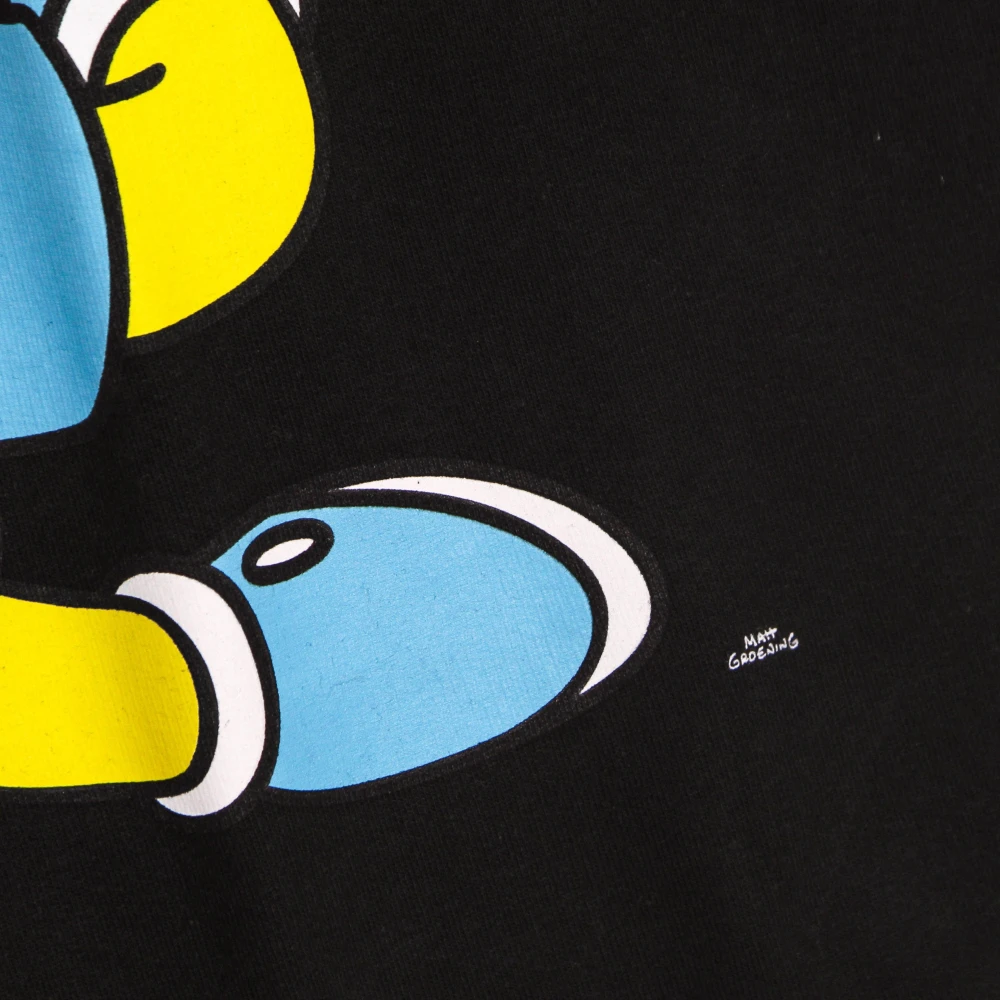 Market The Simpsons Crewneck Sweatshirt Zwart Black Heren