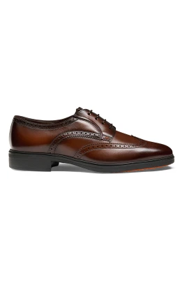 Herr läder Easy brogue snörsko