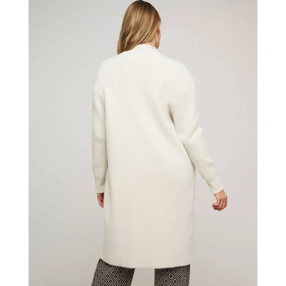 Rino&Pelle Lang Vest Cardigan Sara Beige Dames