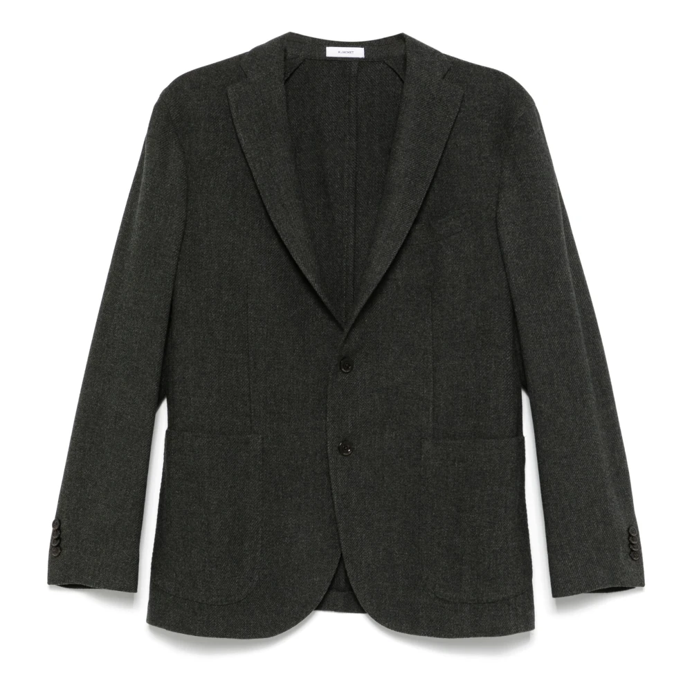 Boglioli Luxueus Wol-Kasjmier Jack Green Heren