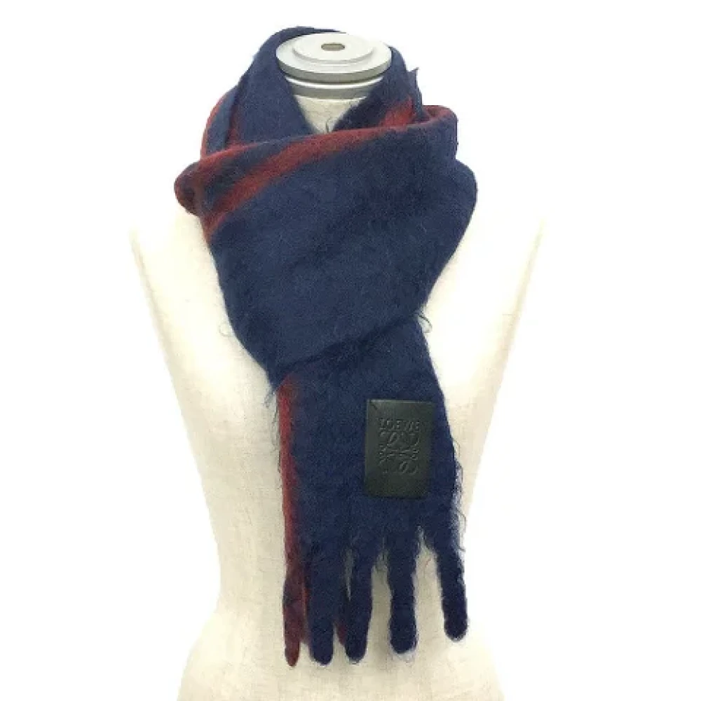 Loewe Pre-owned Wool scarves Multicolor Dames