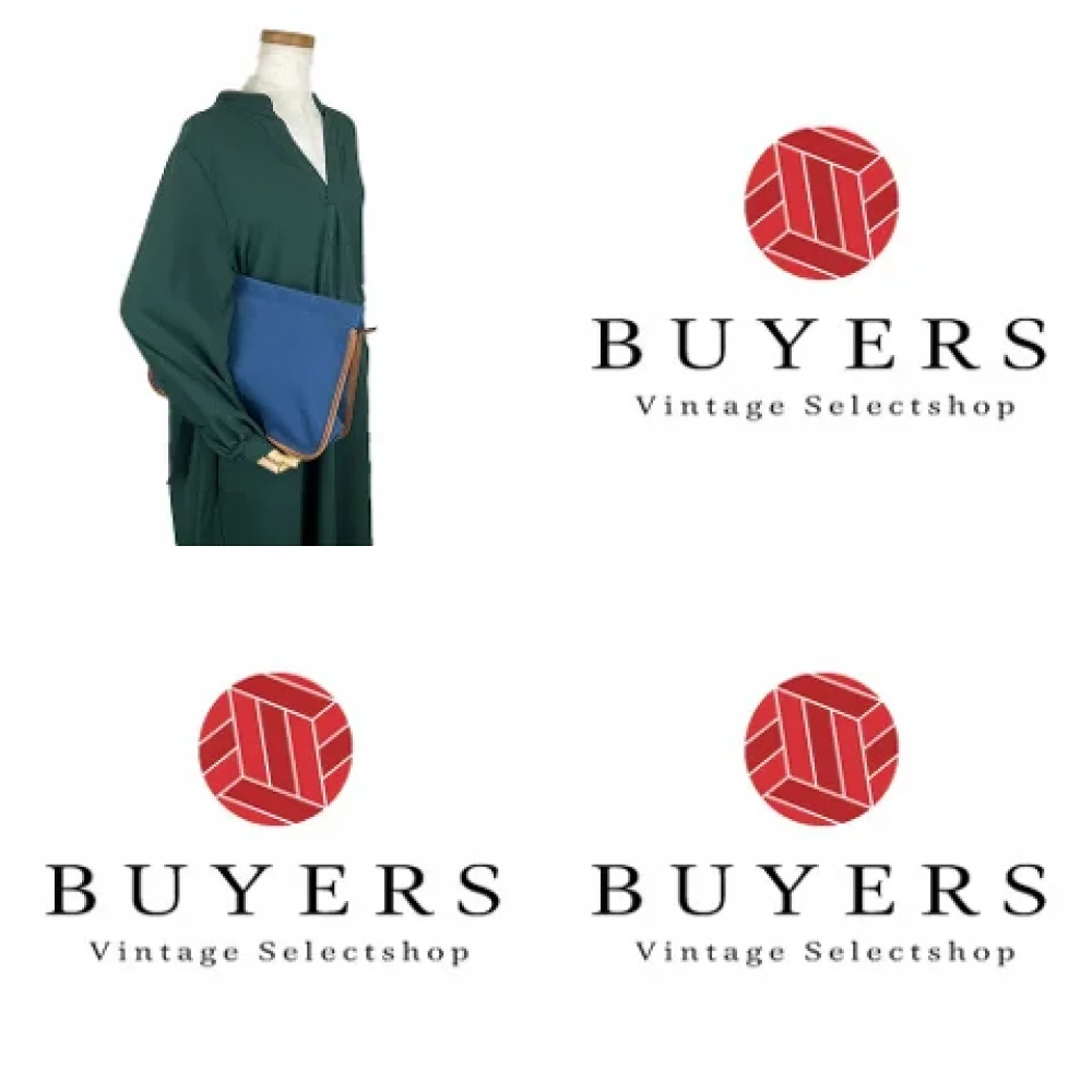Hermès Vintage Pre-owned Canvas clutches Brown Dames