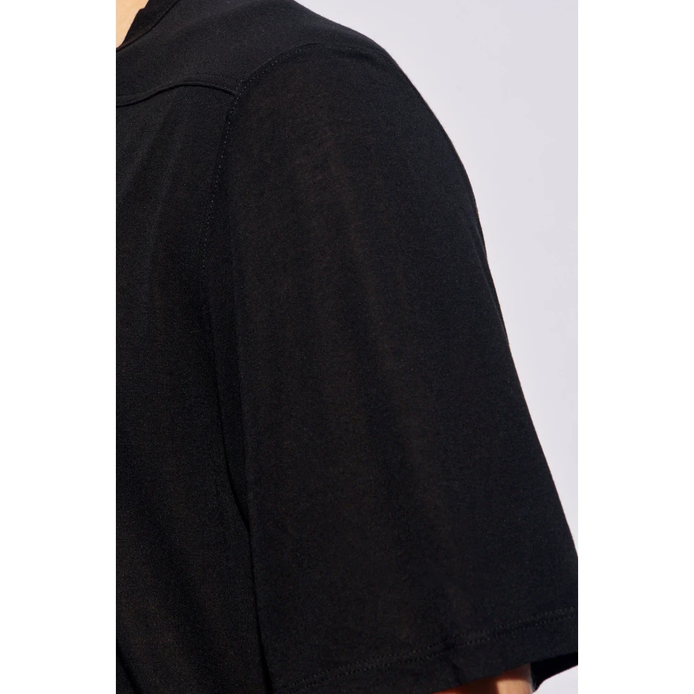 Rick Owens Level T-shirt Black Heren