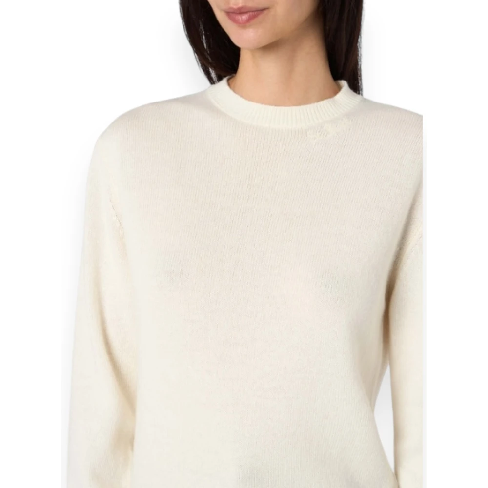 MC2 Saint Barth Sorbbonne Blend Sweatshirt White Dames