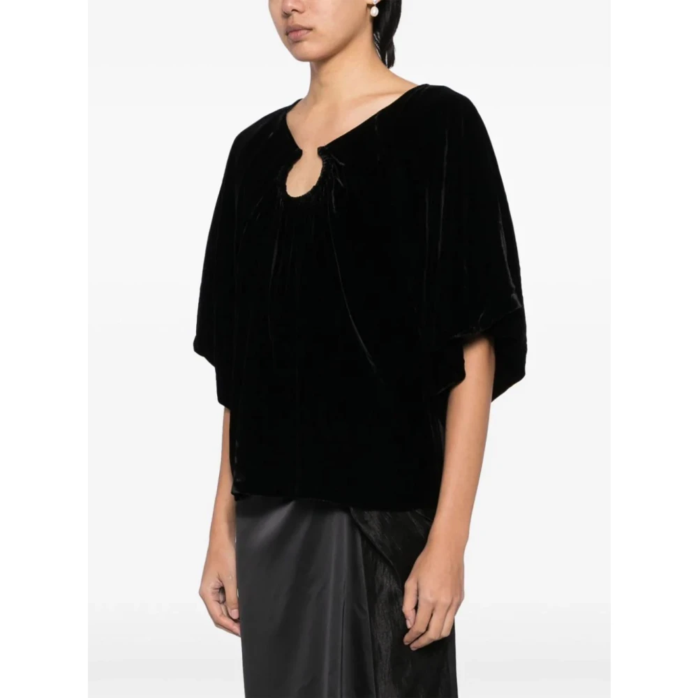 By Malene Birger Zwarte Loela Tops By Herenne Birger Black Dames
