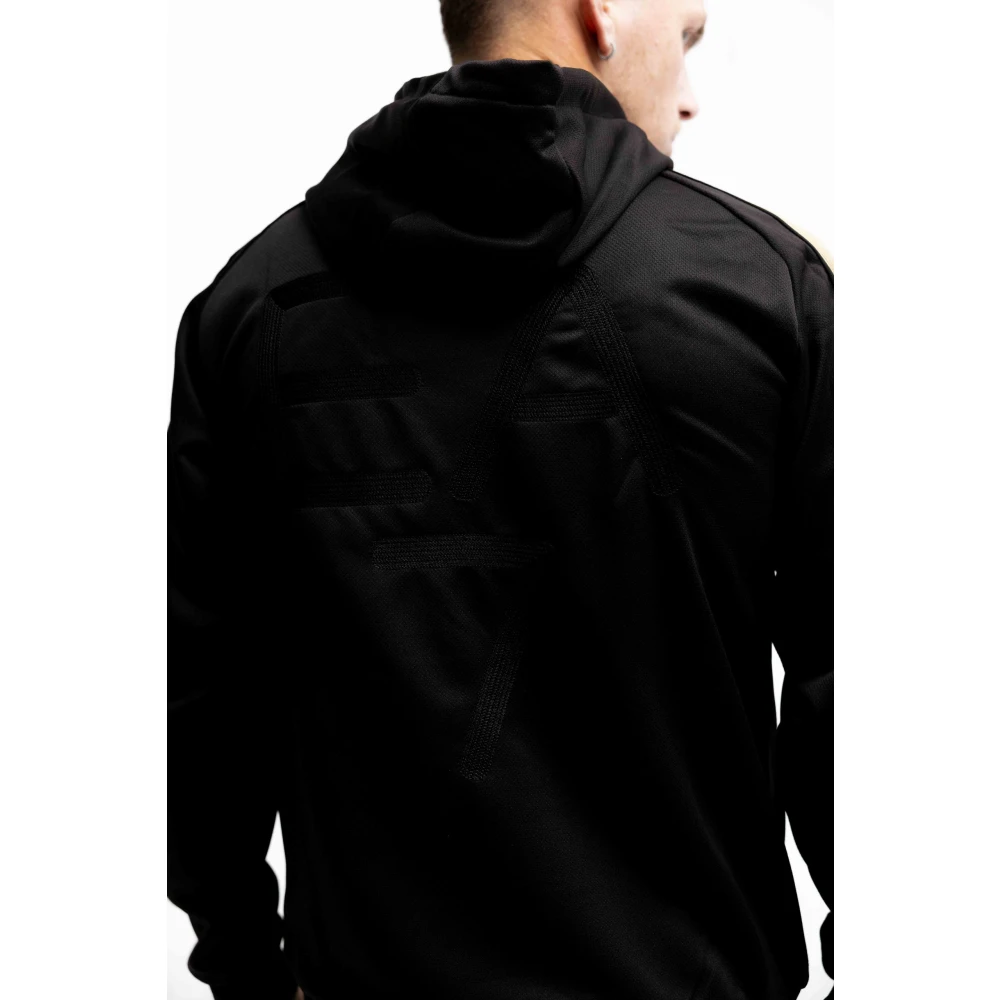 Emporio Armani Stargazer Hoodie Heren Zwart Black Heren