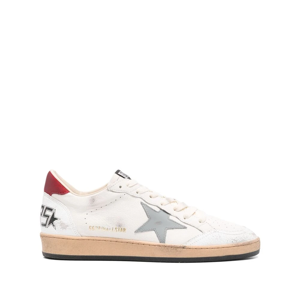 Golden Goose Vita Snörskor med Stjärnpatch White, Herr