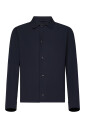 manteau-bleu-deperlant-avec-col-chemise