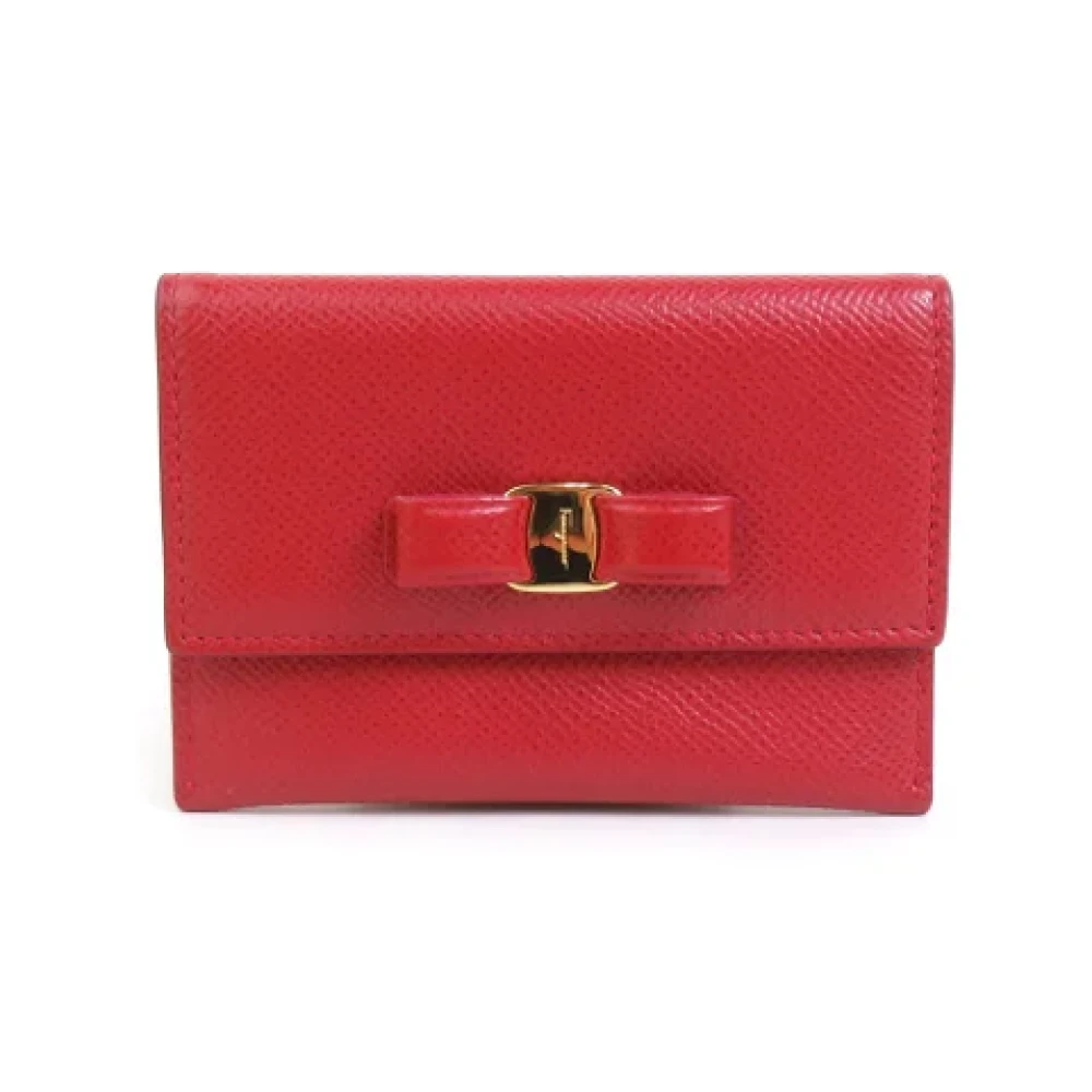Pre-owned > Pre-owned Accessories > Pre-owned Wallets - - Salvatore Ferragamo Pre-owned - Modalova