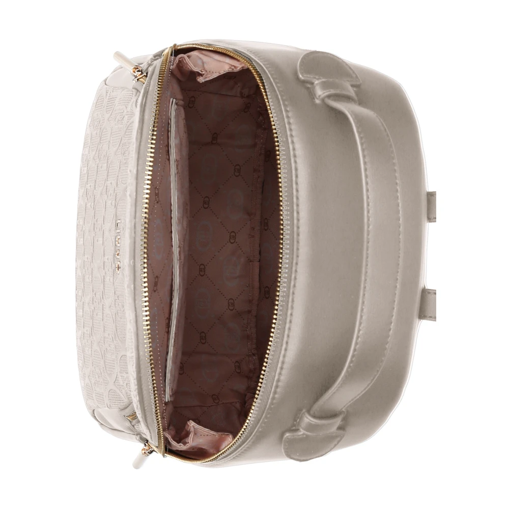 Liu Jo Champagne Ivory Synthetische Rugzak Beige Dames