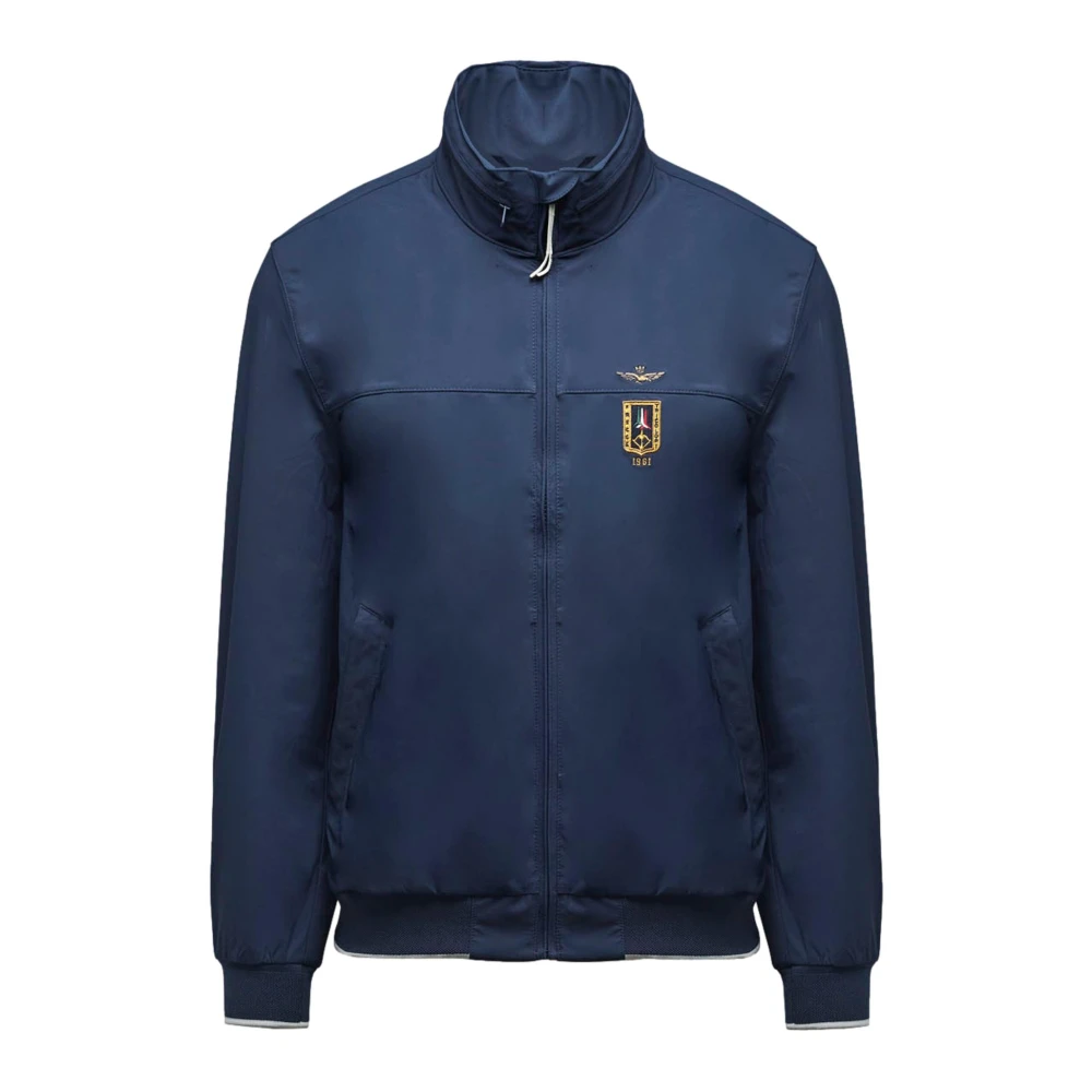 Aeronautica Militare Men's Blue Bomber Jackets, Xl, Sailor Jacket Ab3050uct04290