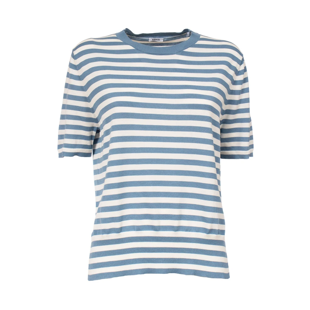 Aspesi - Tops > T-Shirts - Blue - Aspesi - Modalova