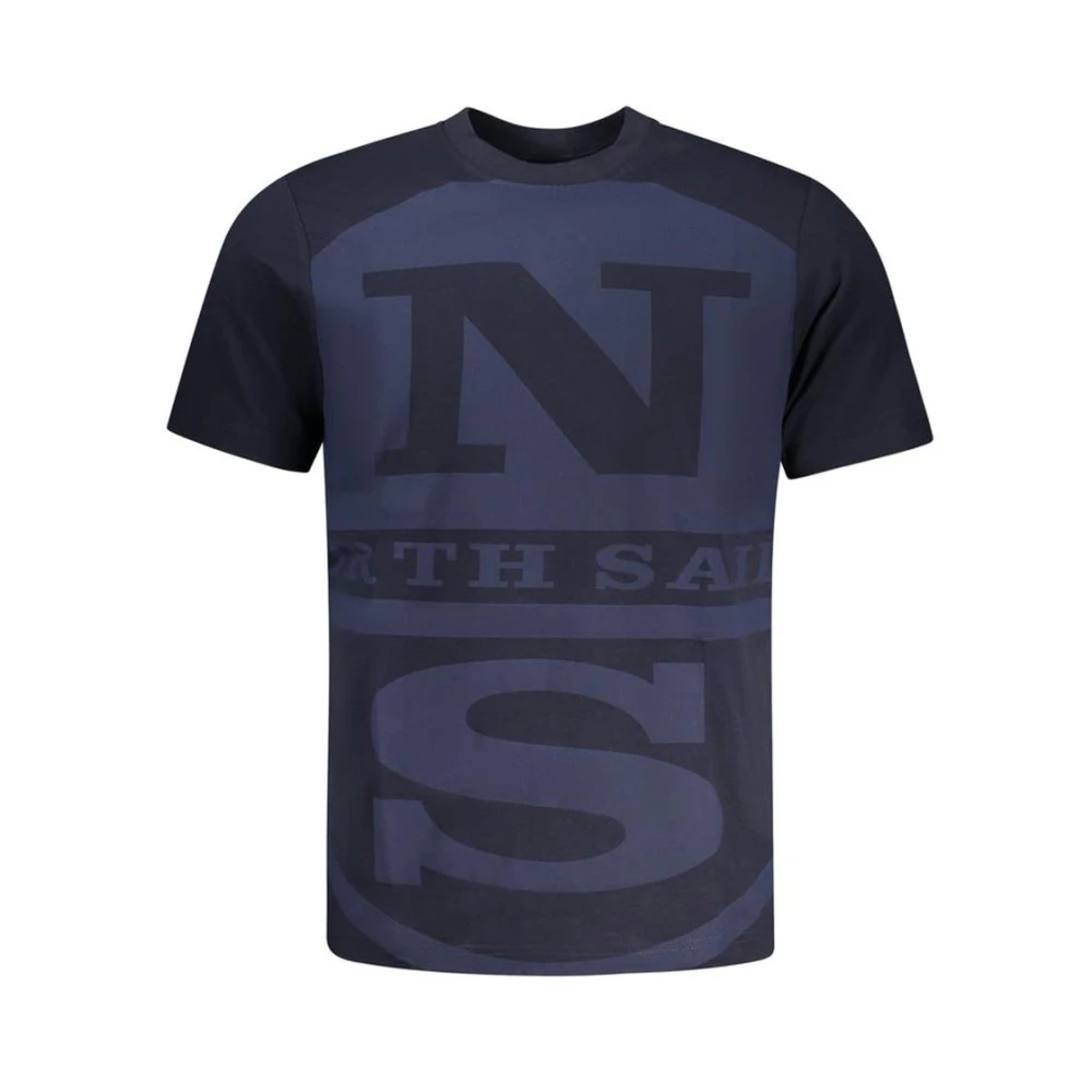 North Sails Hombre Azul Camisetas, Talla: S
