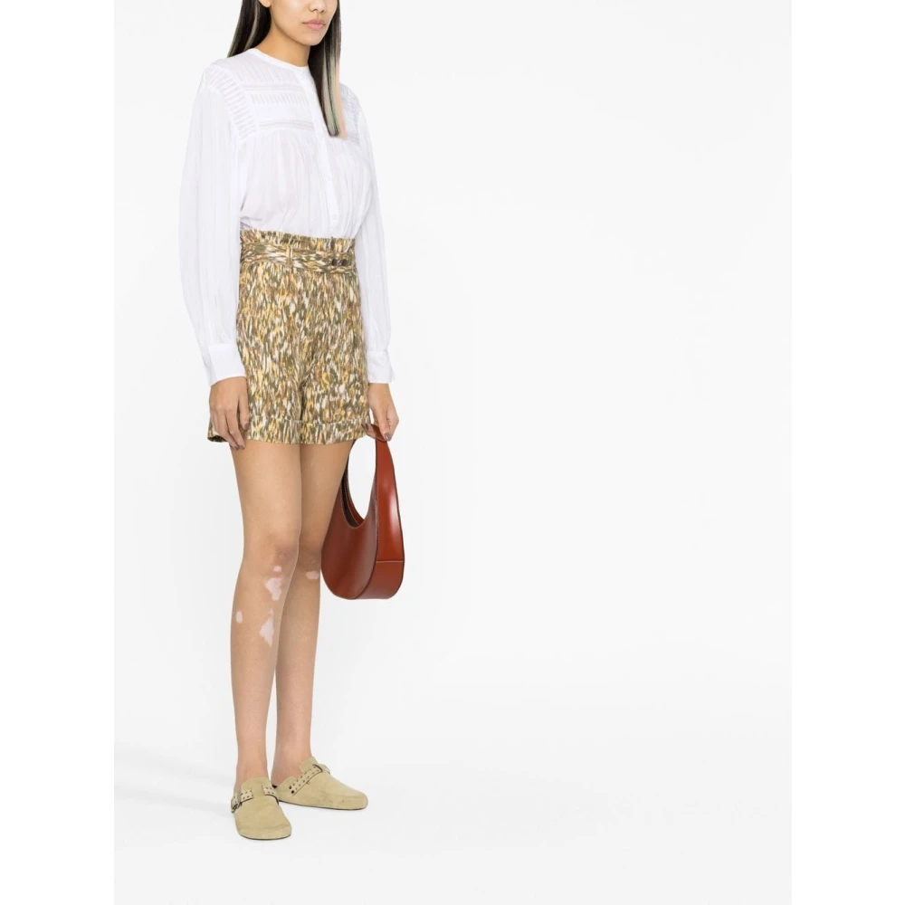 Isabel marant Witte kanten detail shirt White Dames