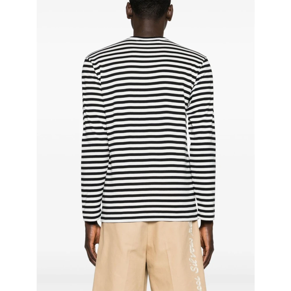 Comme des Garçons Play Stijlvolle T-shirts en Polos Collectie Black Dames