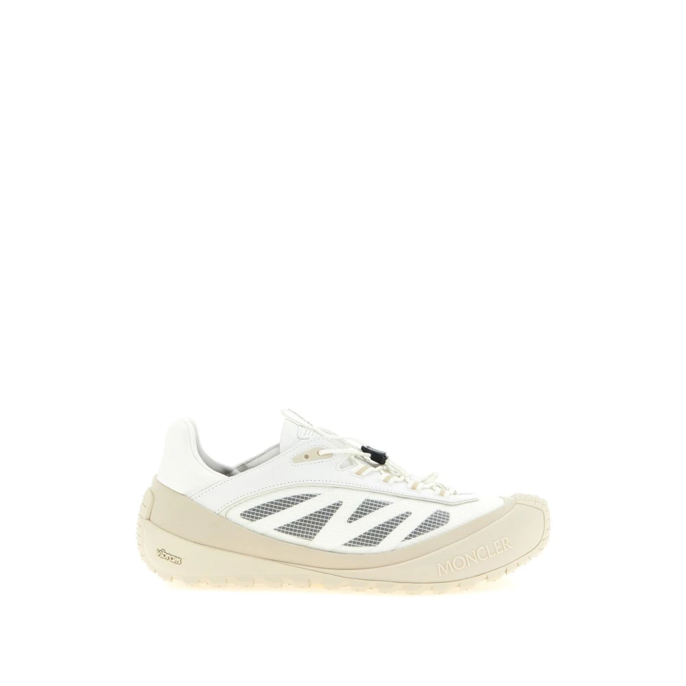 Moncler Men's White Sneakers, 9 Uk, Trailgrip Lp Suede & Nubuck Sneaker