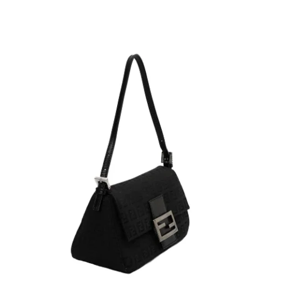 Fendi Vintage Pre-owned Canvas fendi-bags Black Dames