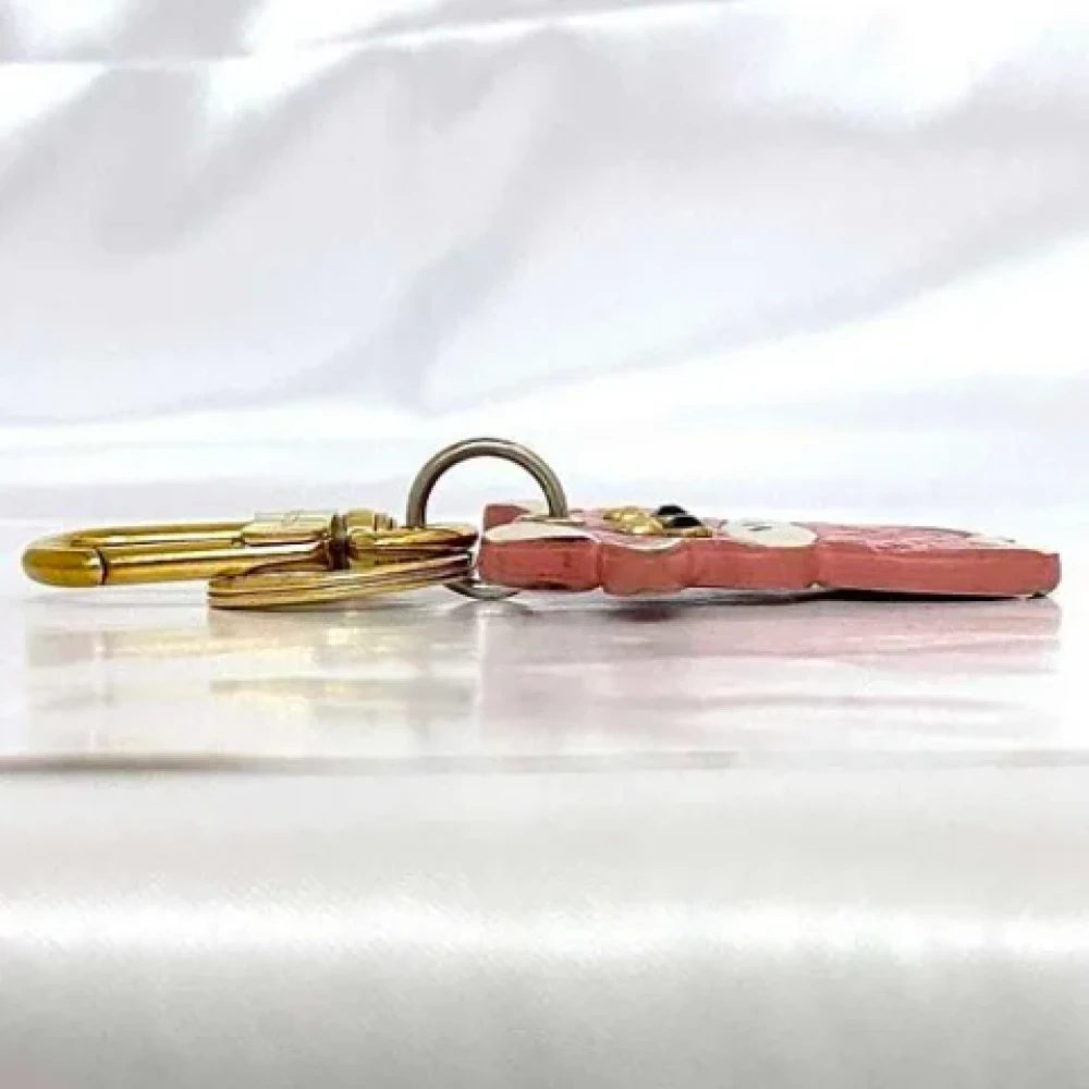 Louis Vuitton Vintage Pre-owned Leather key-holders Pink Dames