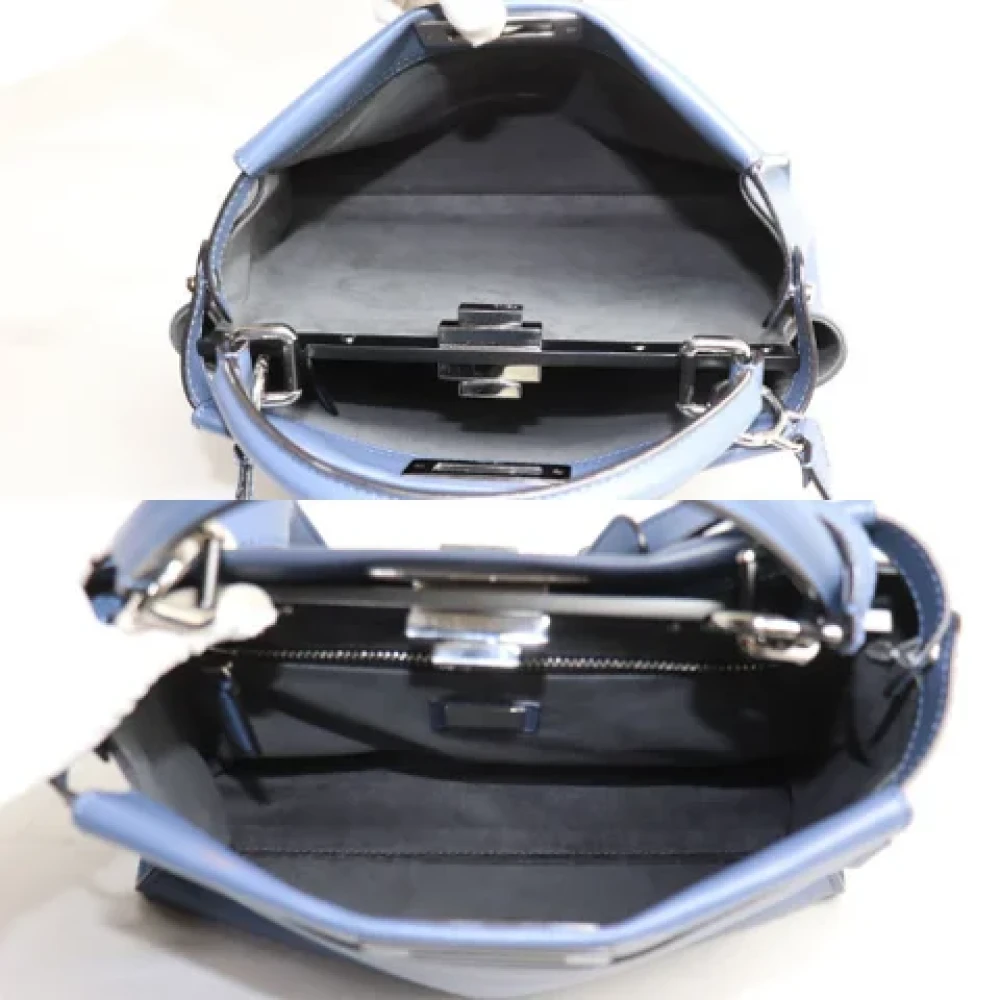 Fendi Vintage Pre-owned Fabric fendi-bags Blue Dames