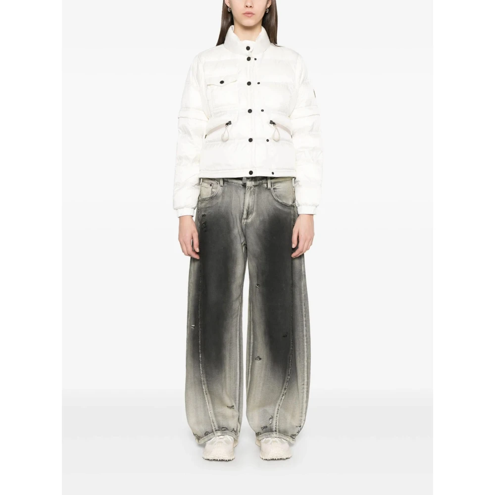 Moncler Stijlvolle Mauduit Jas White Dames