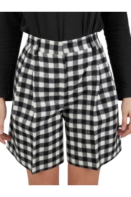 Regular Geometric Short Pants