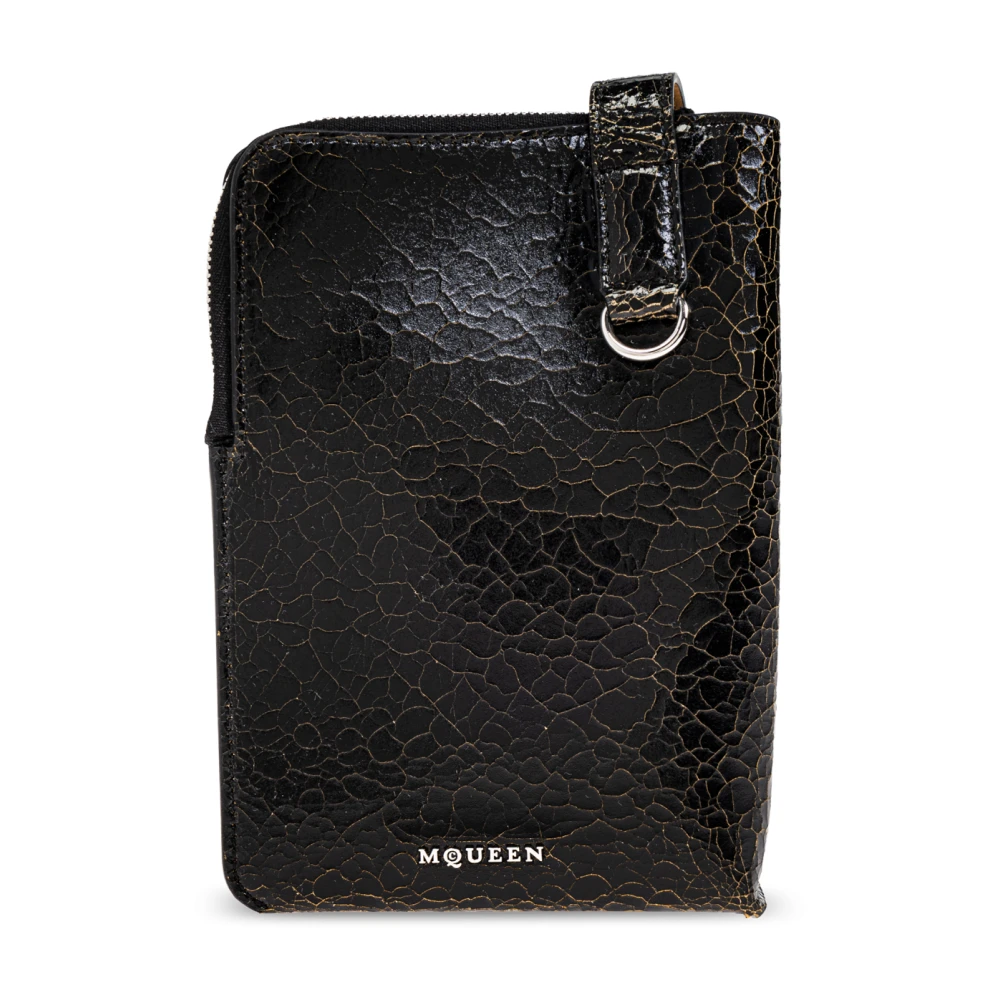 Alexander mcqueen Telefoonhoes T-Bar Sling Telefoon Black Heren